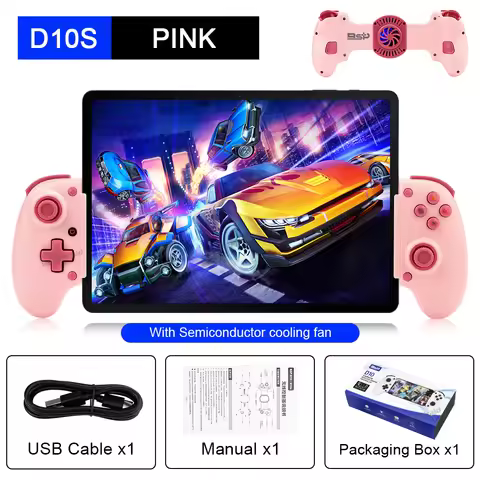 BSP Stretching Cooling Game Controller D10/D10S For SWITCH/Android For Apple-ios Tablet For PS3/PS4 
