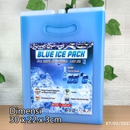 Ice Pack Jumbo 30x22x3cm Siap Pakai Blue Ice Pack Cooler Box Ice Pack Air Cooler Pengganti Dry Ice