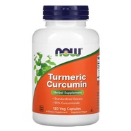 Premium Now Turmeric Curcumin Herbal Complex 120 Veg Capsules, Standardized 95% Curcuminoids Non-GMO