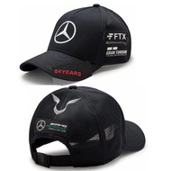 F1 Mercedes Team Hamilton Mercedes-Benz AMG Racing Cap Breathable Mesh Cap Baseball Cap Sunshade Cap