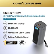 X.ONE Stellar 130W 20000mAh Ultra-Fast Charging Powerbank for LaptopsMobile3C Certified