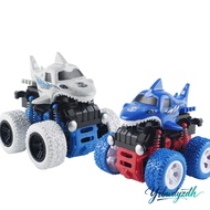 YRBWDYZDH Inertia Stunt Car 4WD Tumbling Sliding Tipper Inertia Power