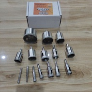 MATA Glass drill bit set 15pcs ikura/ hole Saw glass set 15pcs ikura