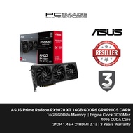 ASUS Prime Radeon RX 9070 XT 16GB GDDR6 OC Graphics Card 3YW