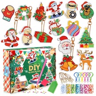 DIY Diamond Keychain Pendant Creative Diamond Sticker Toy Arts Crafts Christmas Gift For Kids