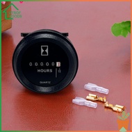 Digital Hour Meter Round Engine Hour Meter High Precision Machinery Timer 6V-80V Quartz Timer Hourme