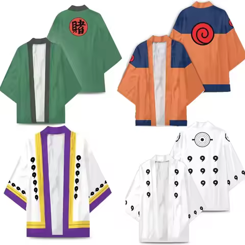 Anime Ninja Uchiha Ootutukii Rikudou Sennin Tsunade Haori Coat Cosplay Sage of The Six Path Costume