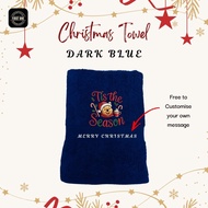Personalised Christmas towel | Winnie The Pooh Design Towel | Christmas Gift Exchange Idea