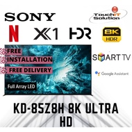 Sony 85 inch KD-85Z8H 8K Ultra HD Full Array LED Television KD85Z8H SMART TV