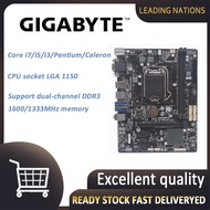 Gigabyte GA-B85M-D2V เมนบอร์ด LGA 1150 DDR3 USB3.0 16G B85 SATA III ระบบเมนบอร์ดในสต็อก