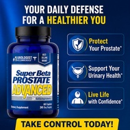 Super Beta Prostate Advanced Prostate Supplement for Men's Vitality | USA Origin Men's Wellness Supp