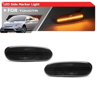Euro-Style Smoked Front Amber Led Fender Side Marker Light For Toyota Celica ZZT230 T230 Supra JZA80 A80 MR2 Spyder ZZW3