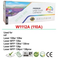 หมึกพิมพ์ HP W1112A (110A) 1.5K (สีดำ) Premium
