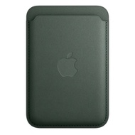 Apple iPhone MagSafe 精細織紋卡套 MA6Y4FE/A  深綠色