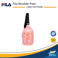 Fila Collection Shoulder Pack ฟีล่า กระเป๋าคาดอก กระเป๋าแฟชั่น รุ่น LS641129  BK / PKRD (790)
