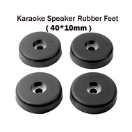 ****4PCS**** Karaoke Speaker Rubber Feet 40*10mm Home Theater System Repair Parts For Professional Stage Audio