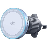 UGREEN 25W MagFlow Wireless Car Charger, MagSafe Qi2 Certified Fast Charging Cradle Mount for iPhone