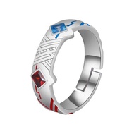 Darling In The Franxx Ring,Anime 02 Zero Two Cosplay Ring Silver 925 Adjustable Props Jewelry for Fa