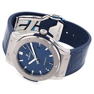 Hublot HUBLOT Classic Fusion Titanium Blue 511.NX.7170.LR Blue Dial Watch Men's (W204339) [Parallel 