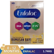 Enfalac Baby Step 1(1.74kg)Rumusan Bayi(Exp：May-2027)#Lim1Shop