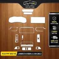 LAND CRUISER LC200 LC300 2022 -2024: Film PPF chống xước nội thất ô tô - AUTO6 < Chống xước che mờ c