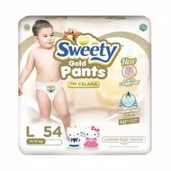 Pampers sweety pants gold diapers L54/XL44