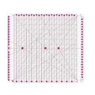 For Fabric Cutting Tool-for Quilting Ruler-12.5 X 12.5" Slotted Ruler for Quilting and Sewing Strips