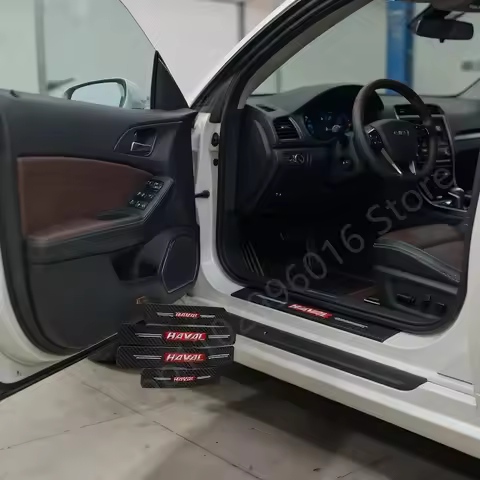 for Haval Jolion H6 F7 F7X H2 H9 H3 H5 H1 F5 F9 H4 H2S F7H M4 M6 F5 F9 Car Door Sill Sticker Thresho