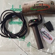 Gas Spontan Domino 2 kabel aktif Gas Spontan crf 150 KLX plus Saklar on off Starter KTC