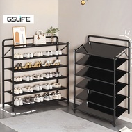 【Open is Use】70/90cm 3/4/5 Tier Multi Layer Foldable Shoe Rack No Installation Required