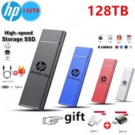 HP 128TB high-speed large memory portable SSD 64TB external hard drive 32TB for data storage 16TB 8T