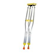 Aluminum Adjustable Crutches Mobility Aid Injury Crutches Adult Walker Walking Aid