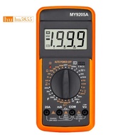 DT9205A Digital Multimeter AC DC Voltage Meter DC Ammeter