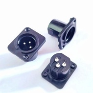 Male XLR Socket MALE CANON MALE XLR Socket 3 PIN