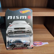 Nissan skyline r34 nismo rlc chrome silver rare convention