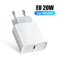 Apple Chính Hãng 20W USB Loại C Sạc Nhanh Cho iPhone 16 15 14 13 12 Pro Max Bộ Chuyển Đổi Sạc Nhanh 