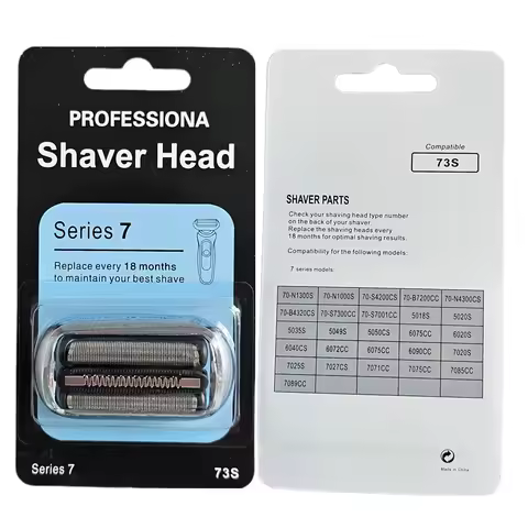 73S Replacement Head For Braun Series7 For Braun S7 7020s, 7025s, 7085cc, 7027cs, 7071cc,7075cc Shav
