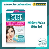 Wax tẩy lông Jolen - rất hiệu quả cho các vùng trên mặt ria mép lông mày cánh tay