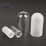 honeybee1 Tubular G9 Glass Cover Threaded Neck Lamp Shade Replacement Parts Sturdy Glass Protectant 