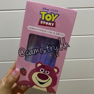 [全新] 台灣口罩 Gracegift Holic迪士尼玩總動員Disney Toy Story 熊抱哥 Lotso 勞蘇 拋棄式成人盒裝平面口罩(萊潔製造)