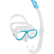 XY Mask Set Cressi Perla Clear Aquamarine