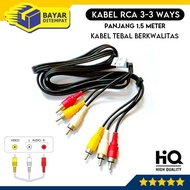 Cable 3 RCA AV To 3 RCA AV Audio Video