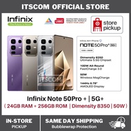 Infinix NOTE 50 Pro+ 5G Smartphone 12GB + 256GB ROM Dimensity 8350 Ultimate 4nm 100x Zoom 50MP OIS