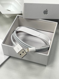 NEW 全新 iPhone 充電線 USB lightning cables 🍎 Apple product iPhone iPad AirPods etc IOS devices white battery charging cable line with paper box 蘋果產品/手機📱電話白色叉電線連紙盒