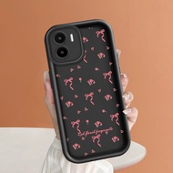 MERAH Casing hp For Xiaomi Redmi A1 A2 Case Kesing Protect Phone TY DLJ C8-2836 Pink Ribbon