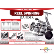 Reel maguro Zander 1000 2000 3000 4000 5000 6000 power handle high gear