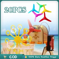 20pcs Racing Fan Gen 2 Kite 3 Blade Fan Blade Fan Blade Propeller 80mm Micro Propeller