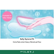 24Tokyo - Sofy Synchro Fit Additional Pads Anti-Leak Insert Menstruation Diras Add 2 Hours Japanese 