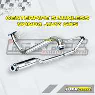 HONDA JAZZ GK5 CENTERPIPE EXHAUST + HARACE EXHAUST RESONATOR