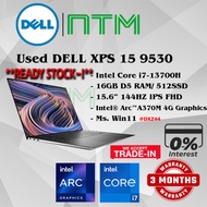 #DX244 USED DELL XPS 15 9530 Performance Laptop intel i7-13700H 16GB 512GB SSD Intel ARC A370M 4G DD